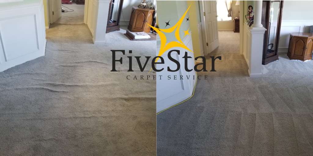 Carpet Stretching and Repair in Warminster, PA carpet stretching before and after pic